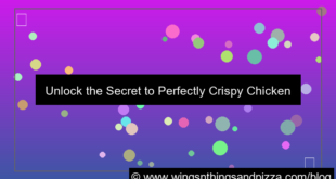 visual crispy chicken wings