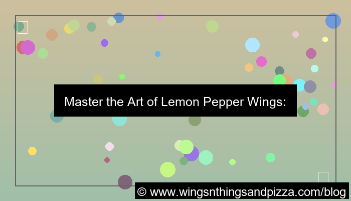 ilustrasi lemon pepper wings