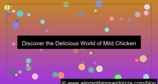 gambar mild chicken wings