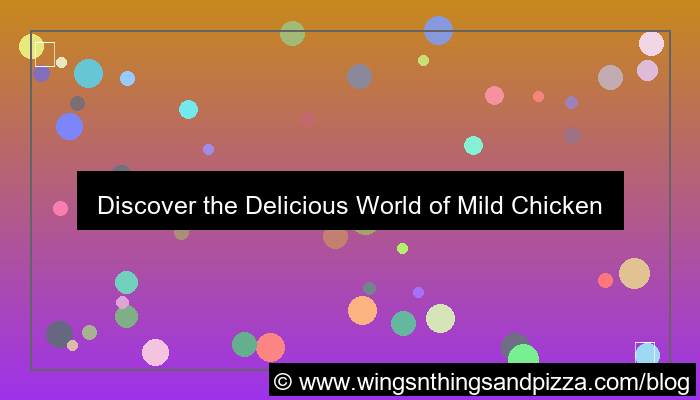 gambar mild chicken wings