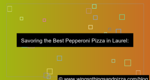pepperoni pizza laurel