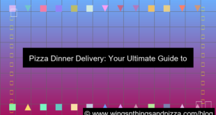 ilustrasi pizza dinner delivery