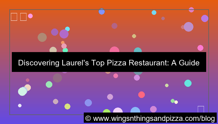 ilustrasi pizza restaurant laurel