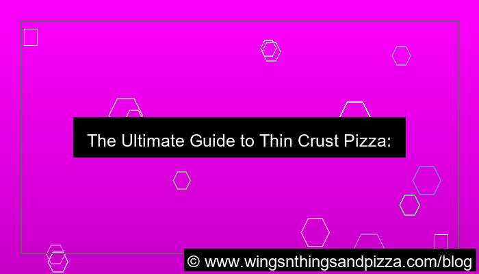 gambar thin crust pizza