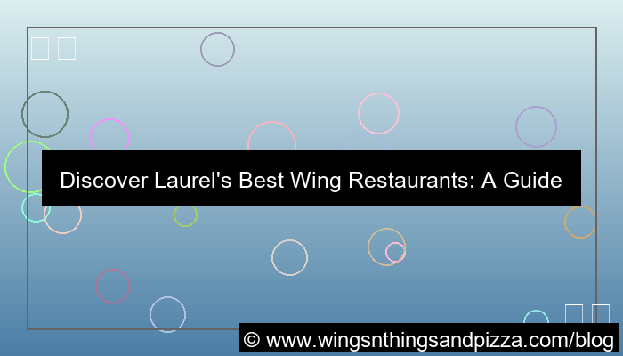 grafik wing restaurant laurel
