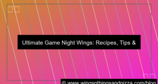 ilustrasi wings for game night