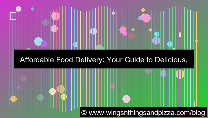 grafik affordable food delivery