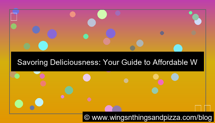 affordable wings laurel