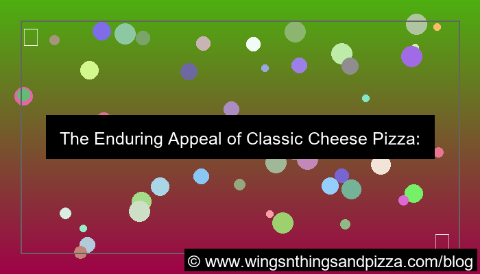 grafik classic cheese pizza