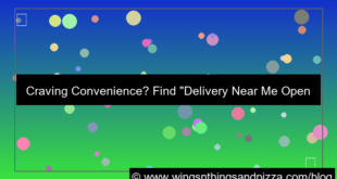 delivery near me open now