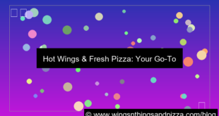 visual delivery wings and pizza