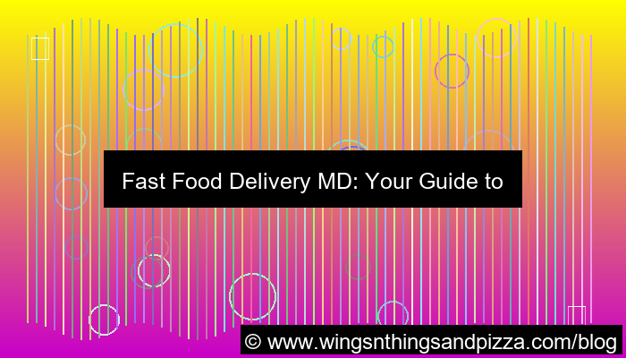 desain fast food delivery md
