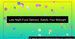 food delivery late night