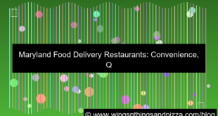 food delivery restaurant md
