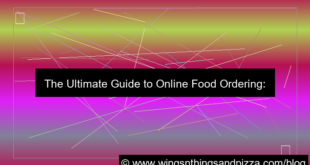 ilustrasi online food ordering