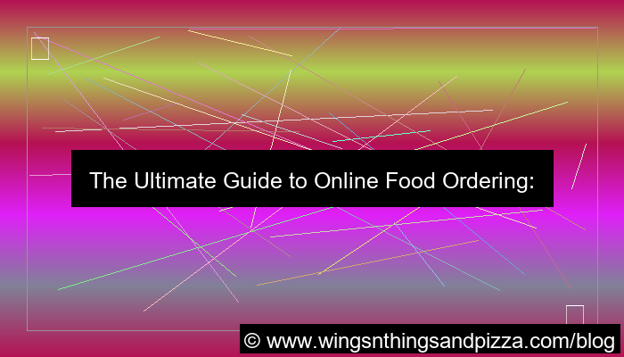 ilustrasi online food ordering