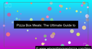 pizza box meal