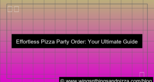 grafik pizza party order