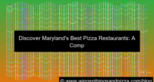 pizza restaurant maryland