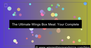 wings box meal