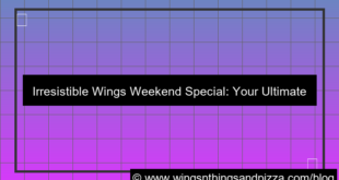 wings weekend special