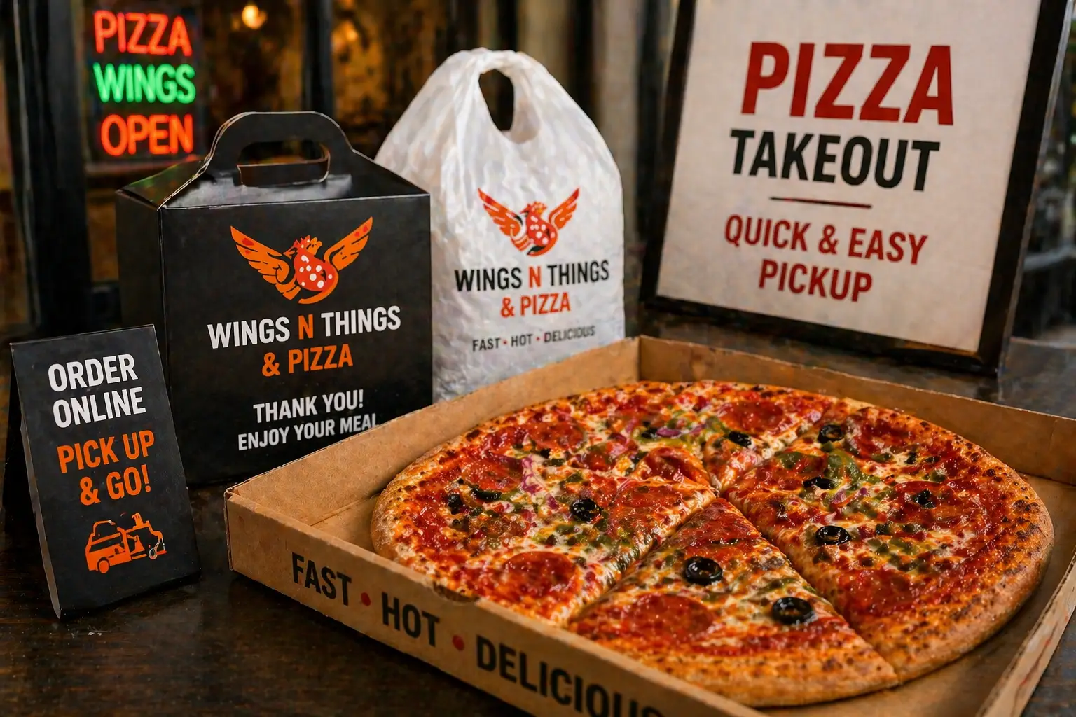 Pizza takeout Laurel hot and fresh pizza ready for quick pickup